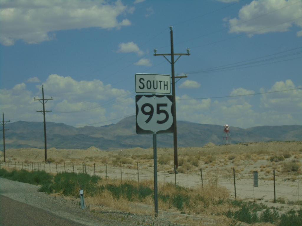 US-95 South - Mineral County