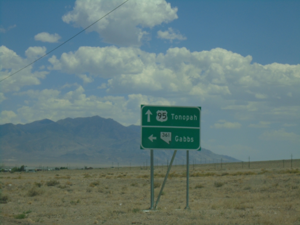 US-95 South at NV-361