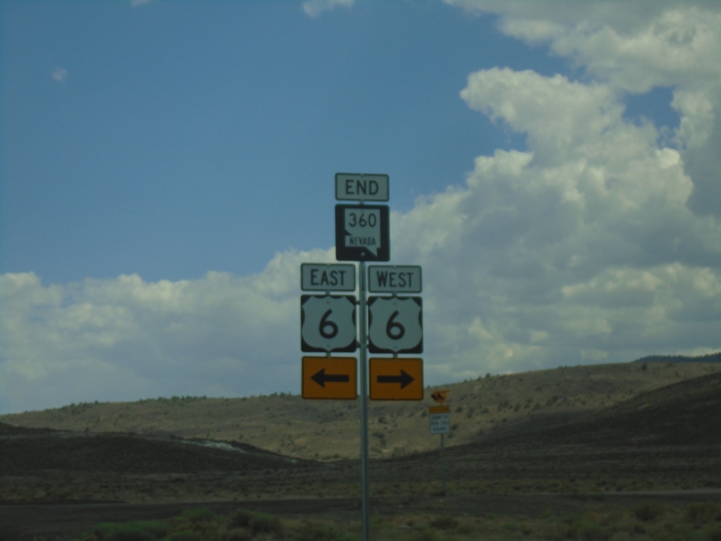 End NV-360 South at US-6