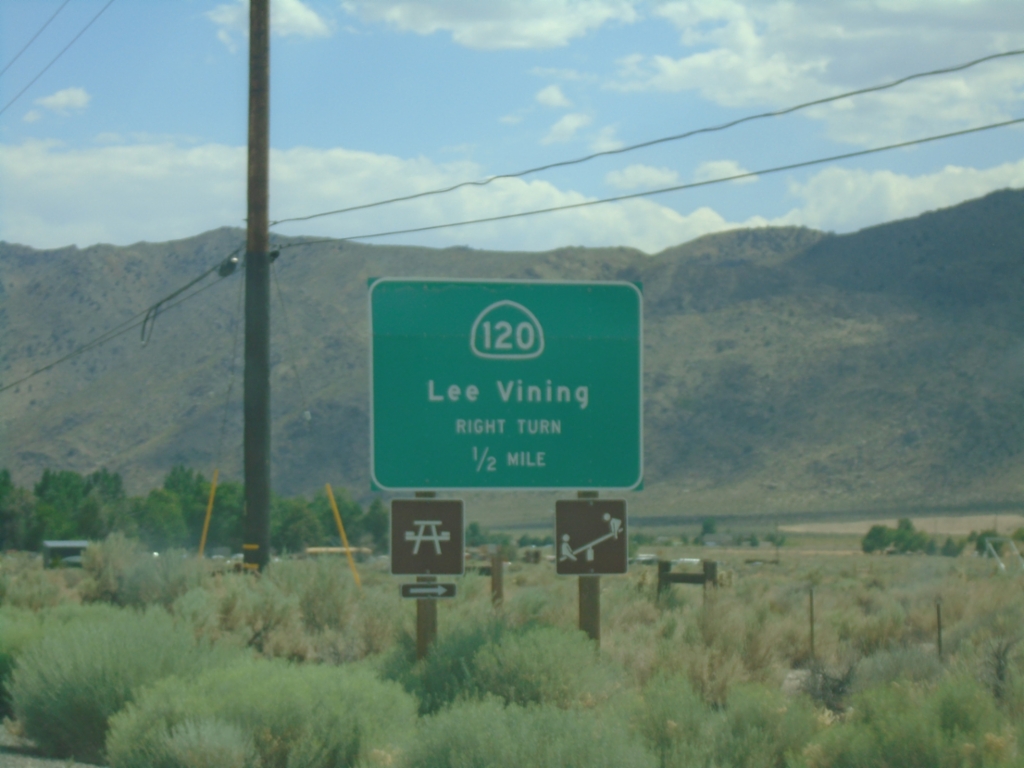 US-6 West Approaching CA-120