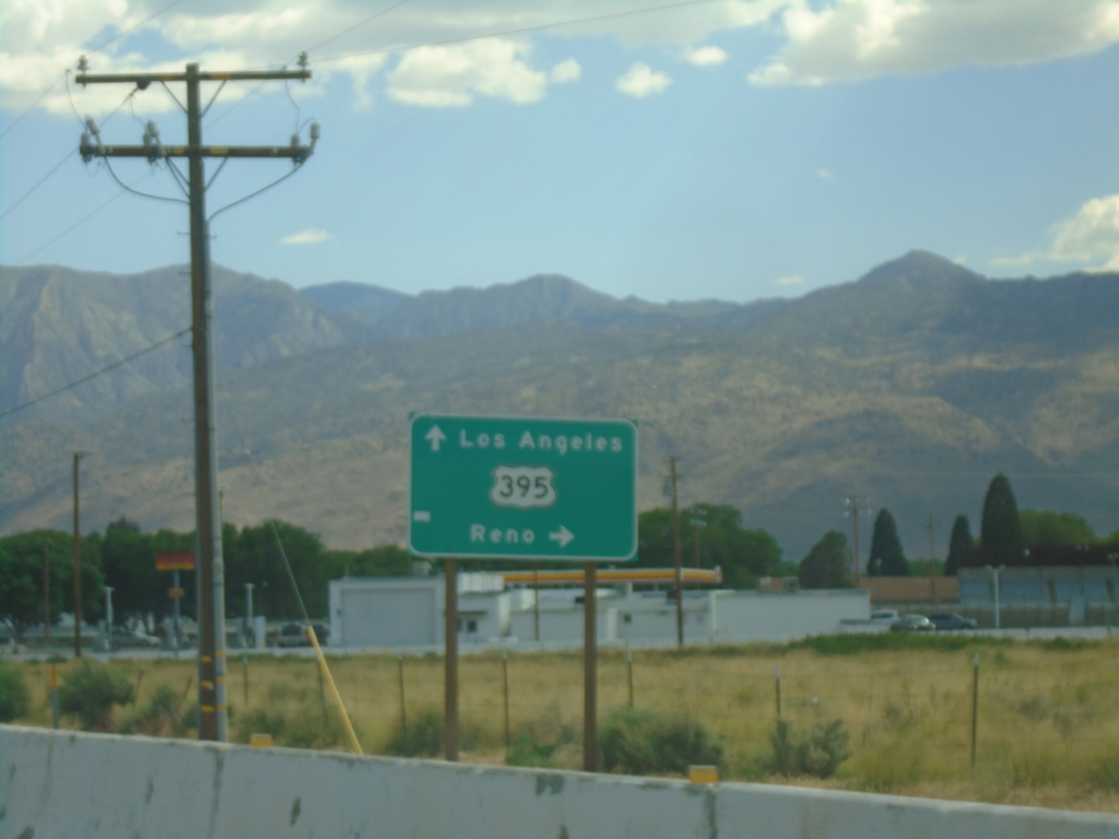 US-6 West Approaching US-395