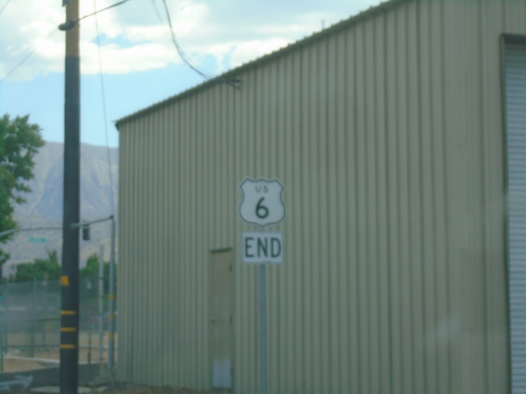 End US-6 West at US-395