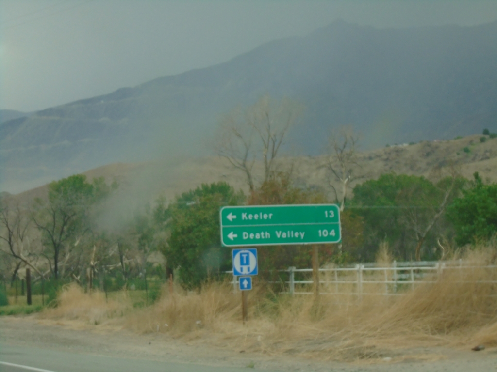 US-395 South at CA-136
