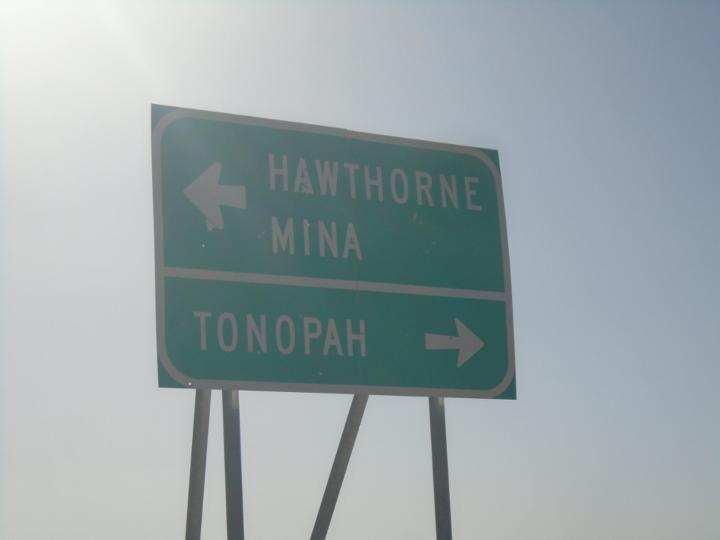 End NV-360 North at US-95