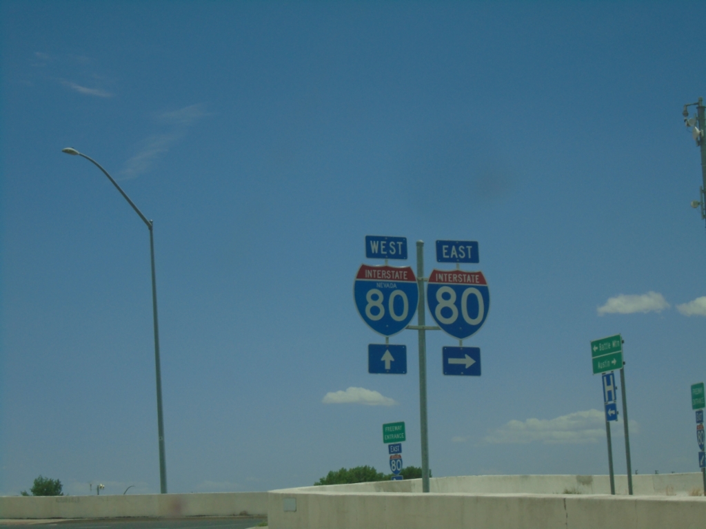 NV-305 North at I-80 - Battle Mountain