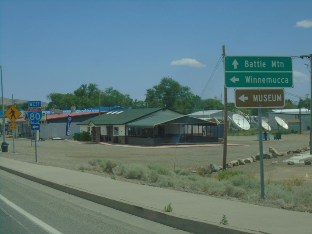 NV-305 North at I-80 West