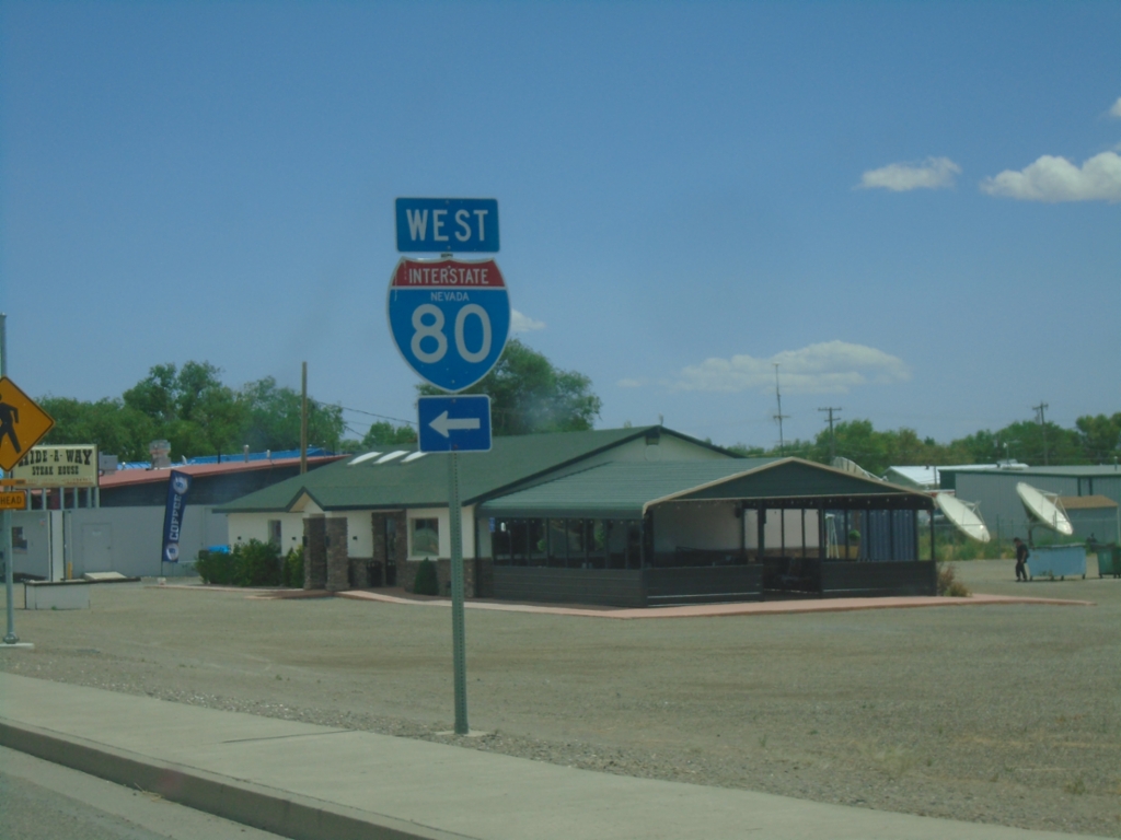 NV-305 North at I-80 West