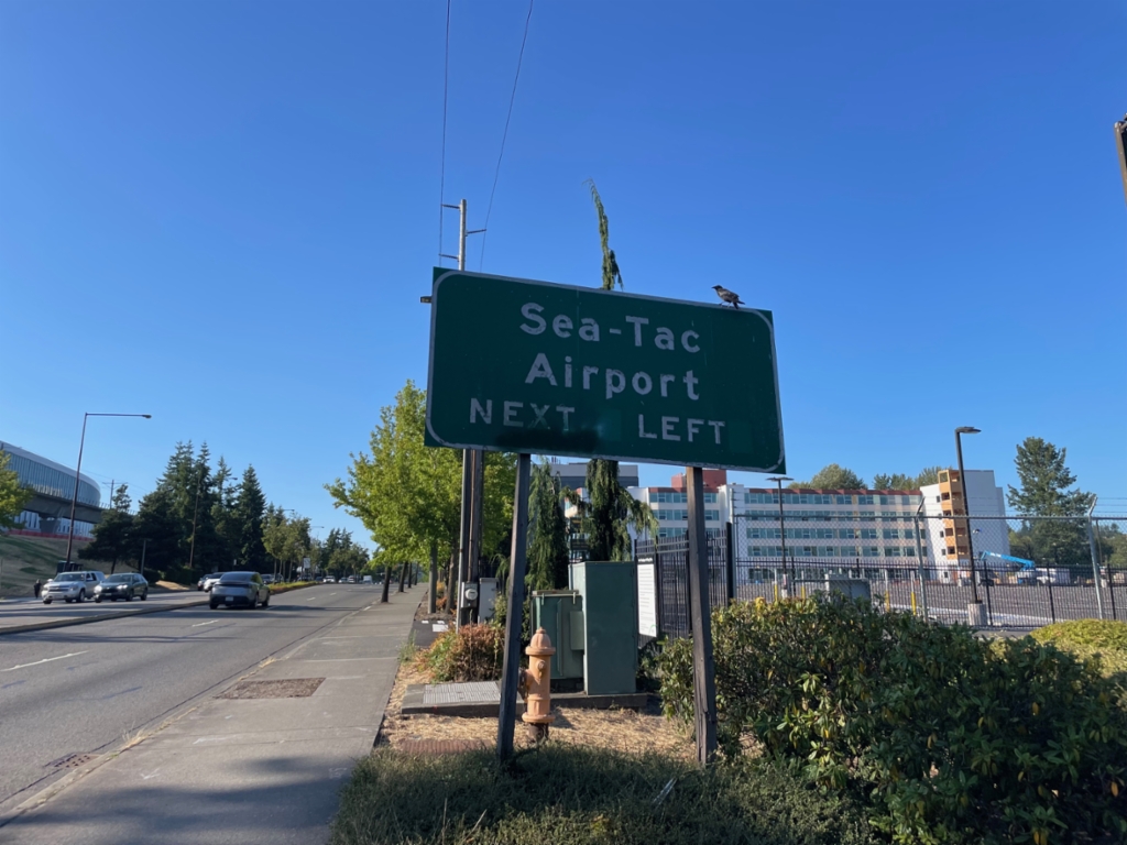 WA-99 North Approaching Sea-Tac Airport