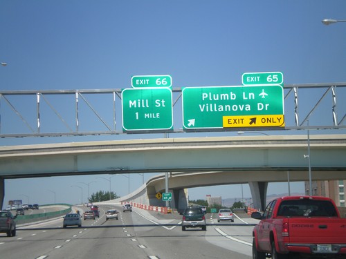 US-395 North - Exits 65 and 66