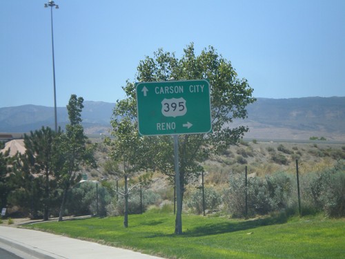 Damonte Ranch Parkway West at US-395