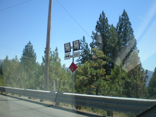 End NV-431 West at NV-28