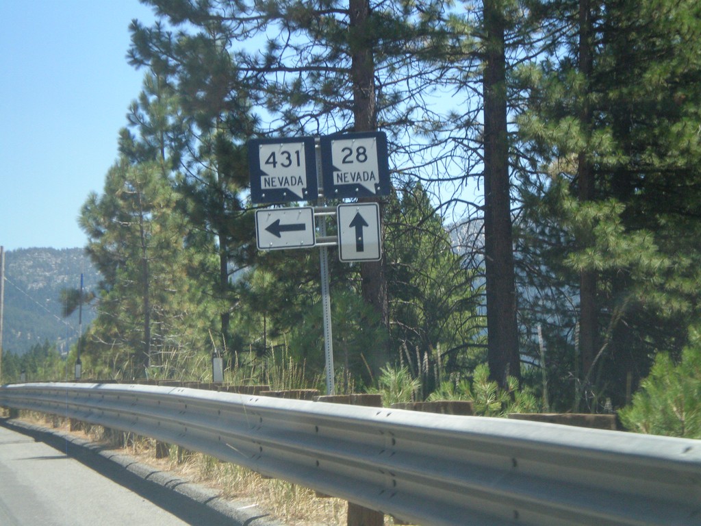 NV-28 East at NV-431