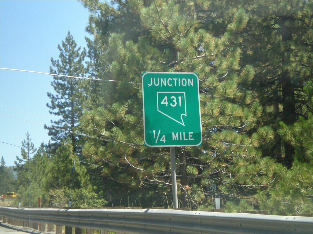 NV-28 East Approaching NV-431