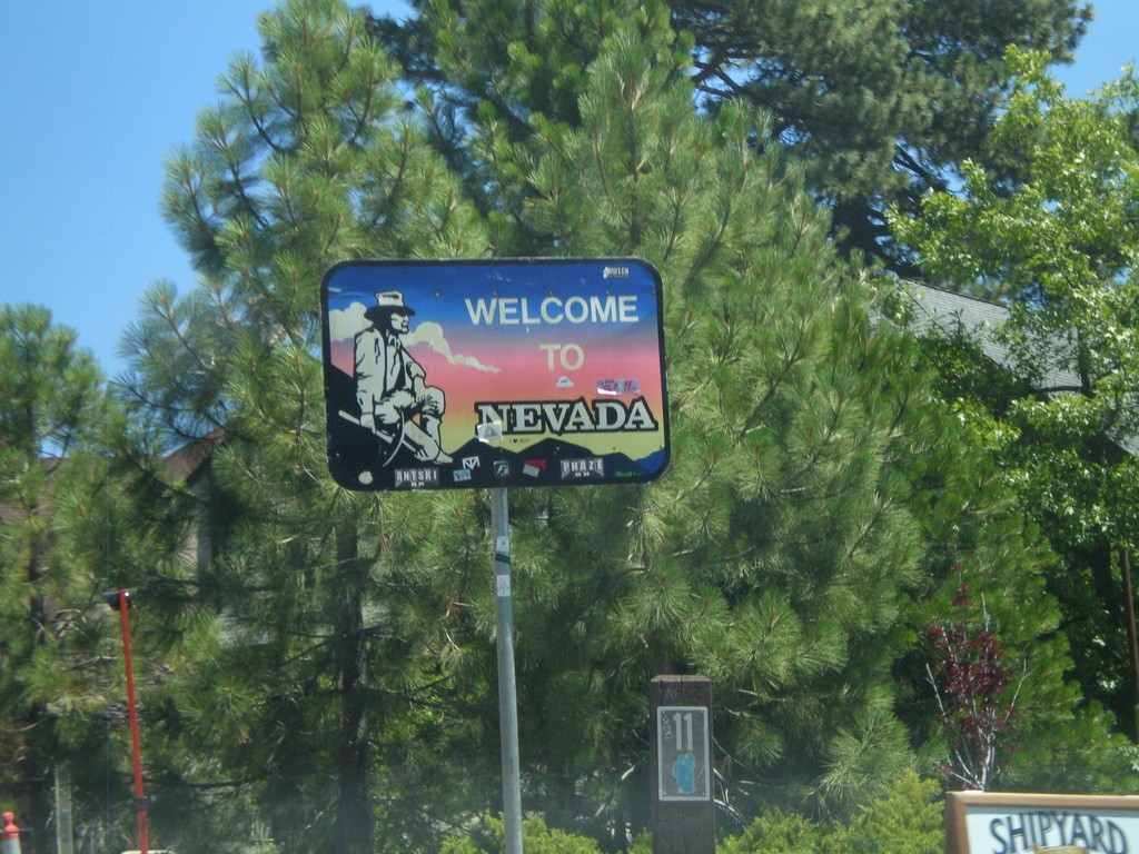 NV-28 East - Welcome To Nevada