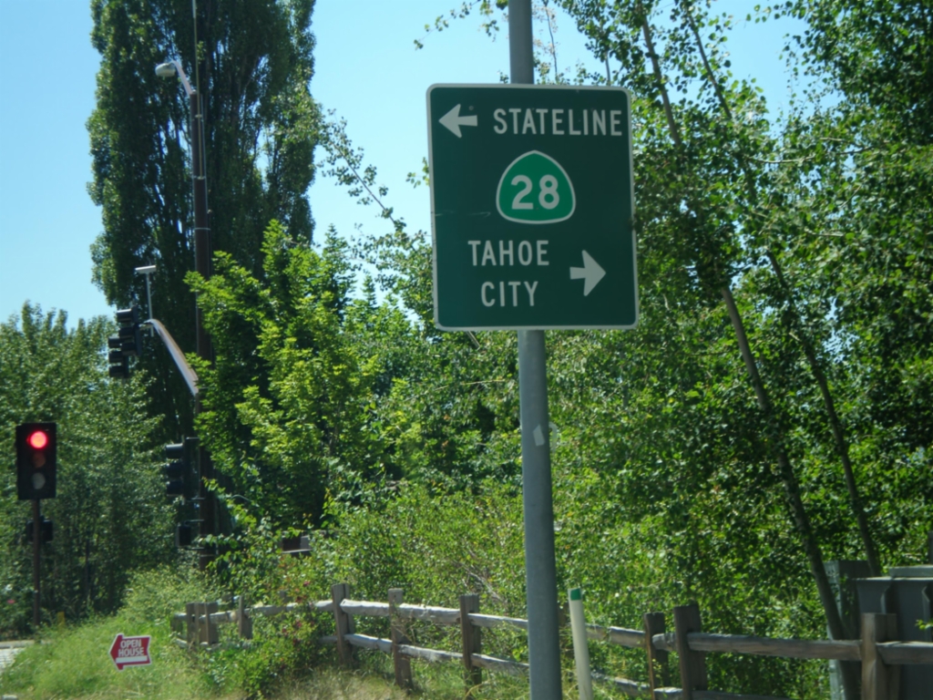 End CA-267 South at CA-28