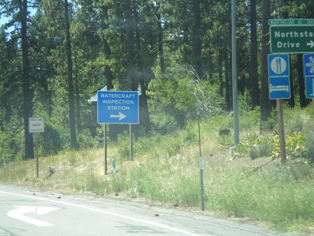 CA-267 South at Northstar Road