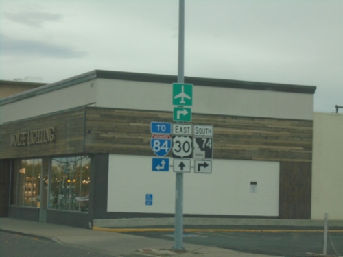 US-30 East at ID-74