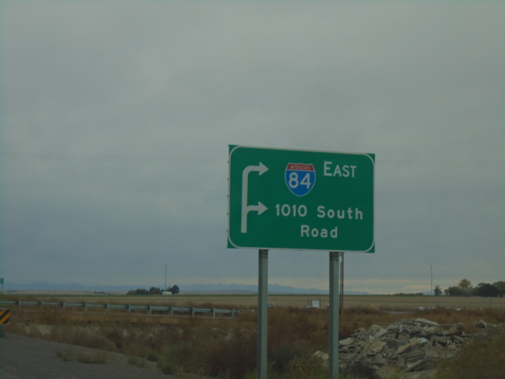 ID-50 North Approaching I-84