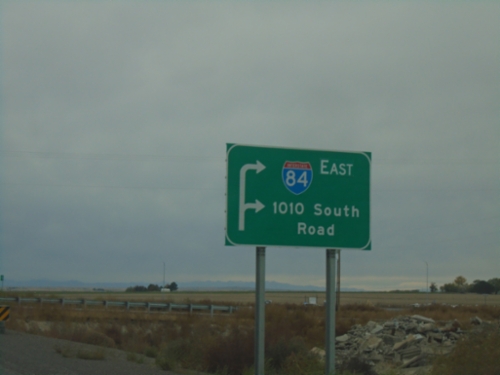 ID-50 North Approaching I-84