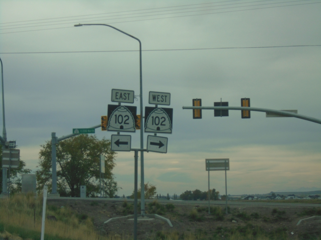 I-84 Exit 40 Offramp at UT-102
