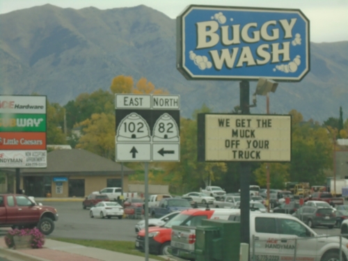 UT-102 East at UT-82 North