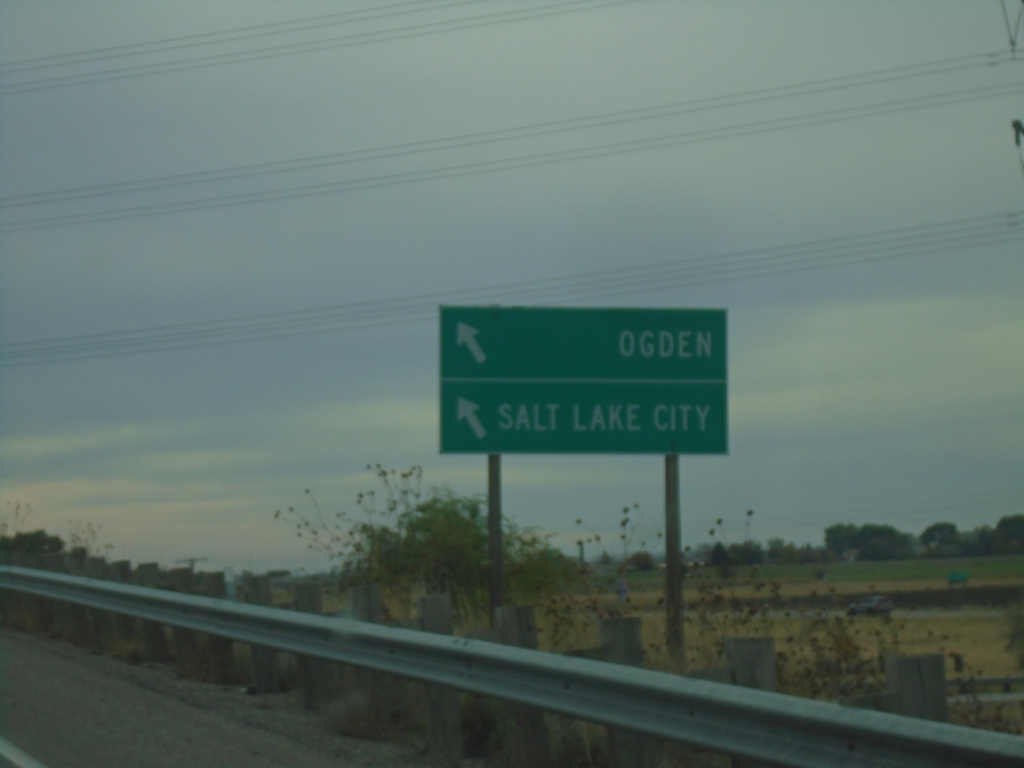 UT-13 South at I-15 South/I-84 East