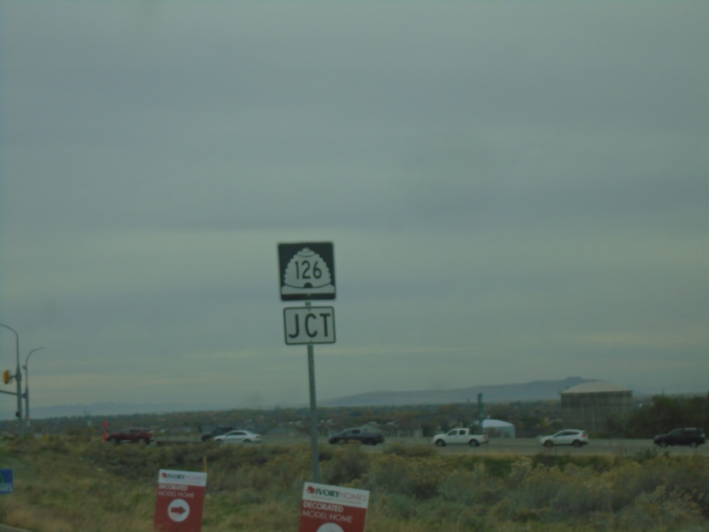 UT-79 West Approaching UT-126