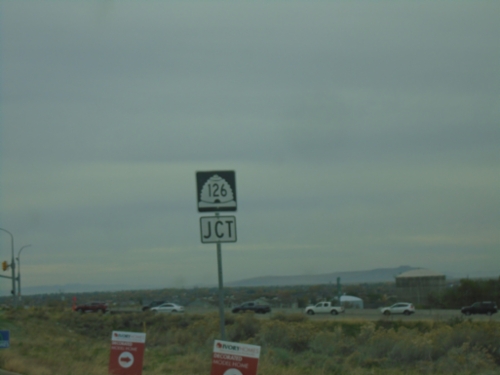 UT-79 West Approaching UT-126