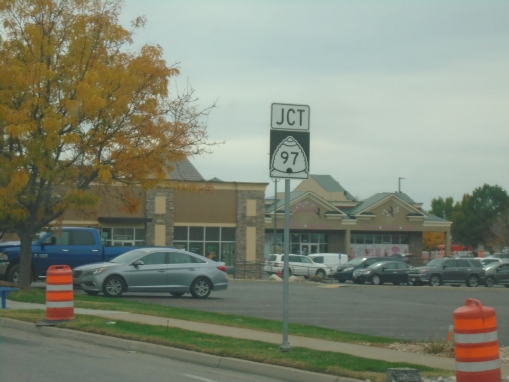 UT-108 South Approaching UT-97 - Roy