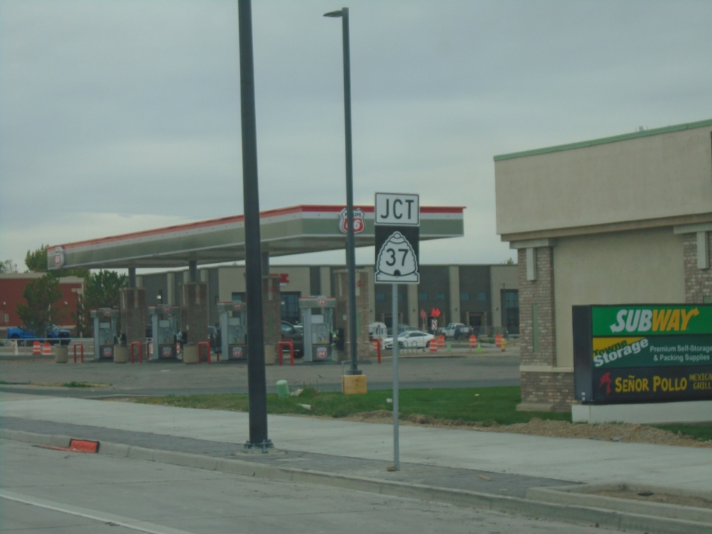 UT-108 South Approaching UT-37