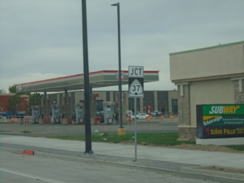 UT-108 South Approaching UT-37