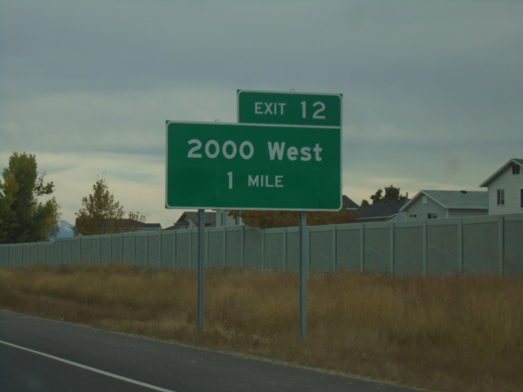 UT-177 South - Exit 12
