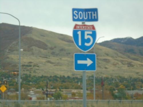 UT-105 East at I-15 South