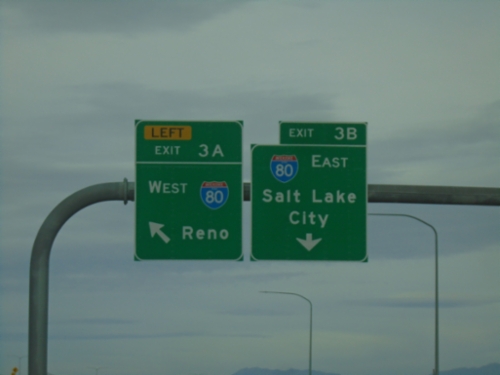 End UT-179 North - Exit 3A-B