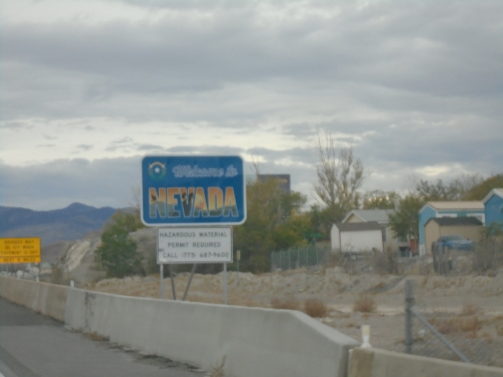 I-80 West - Welcome To Nevada