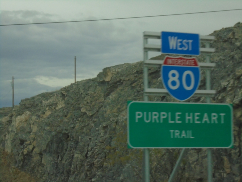 I-80 West - Purple Heart Trail
