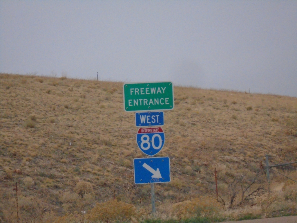I-80 West - Exit 351 Onramp