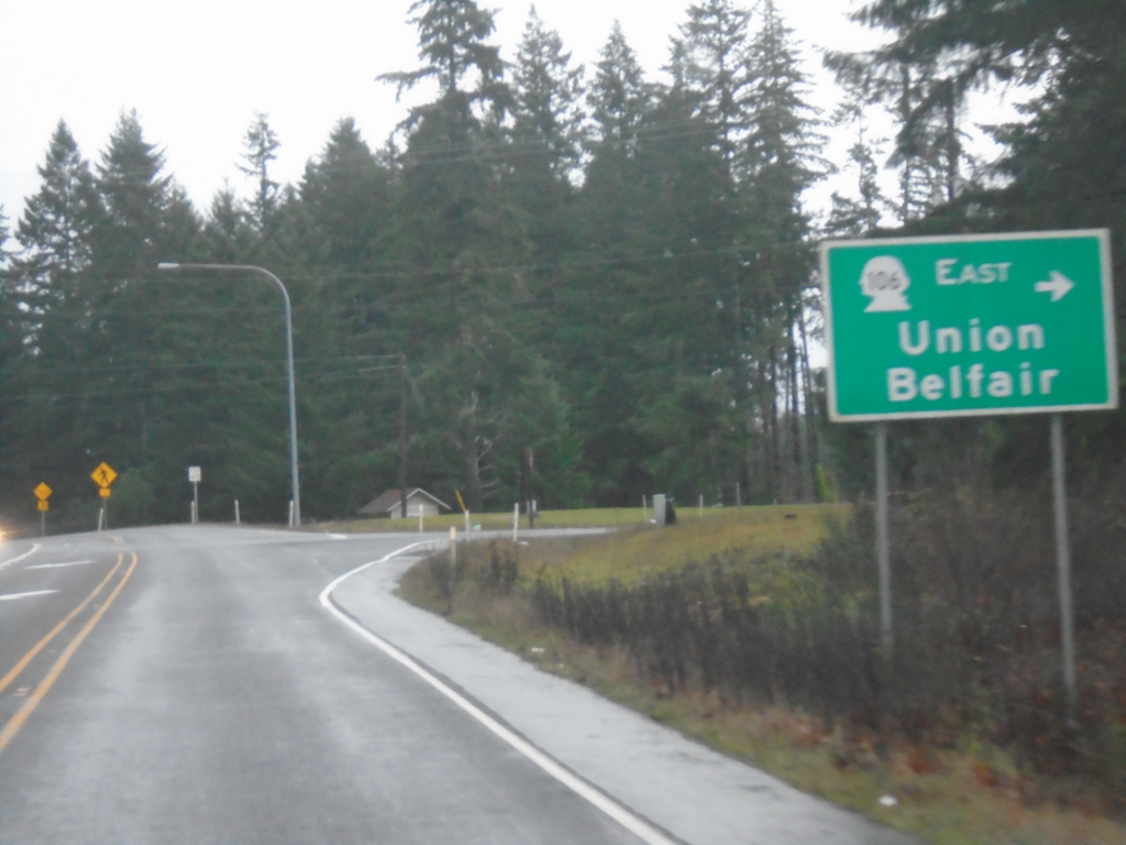 US-101 North at WA-106