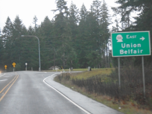 US-101 North at WA-106