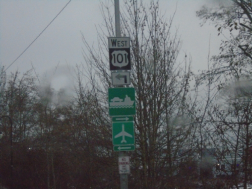 US-101 West at Lincoln St. - Port Angeles