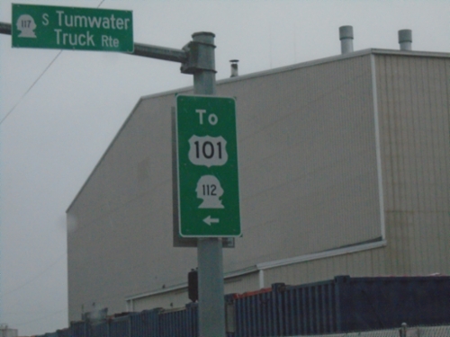 Marine Drive West at WA-117