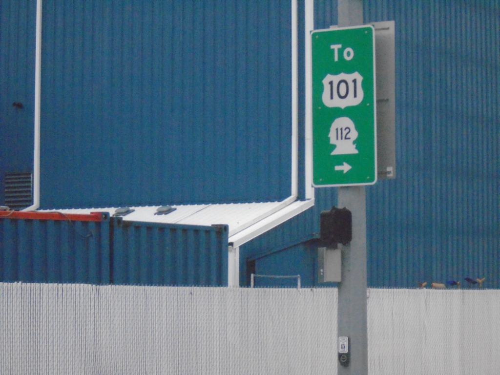 Marine Drive East at WA-117 South