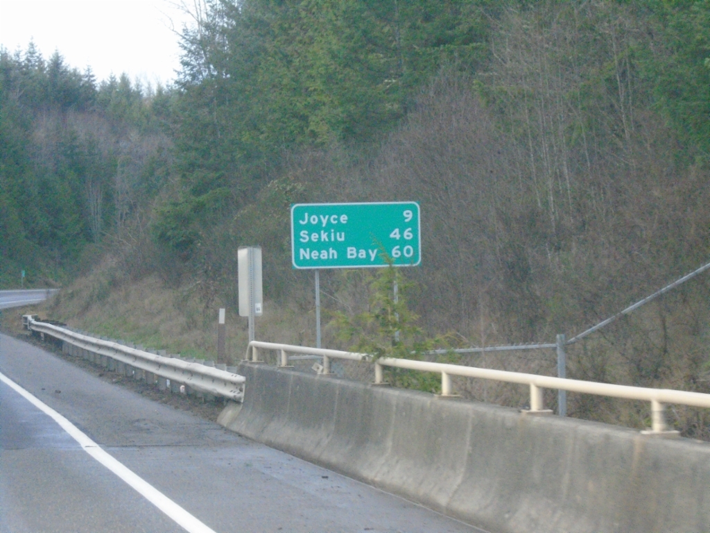 WA-112 West - Distance Marker