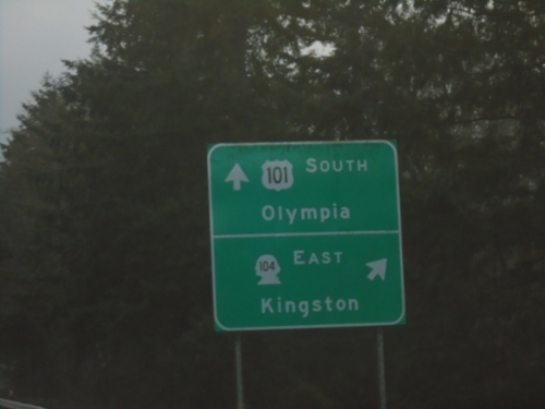 US-101 South at WA-104