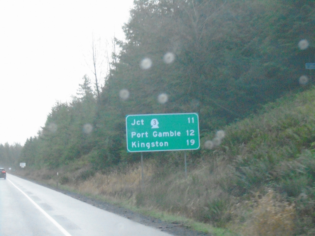 WA-104 East - Distance Marker