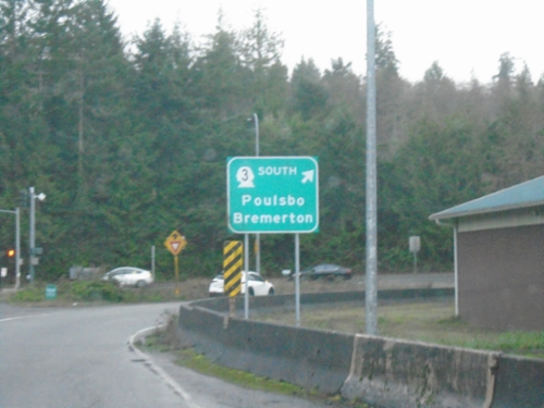 WA-104 East Approaching WA-3