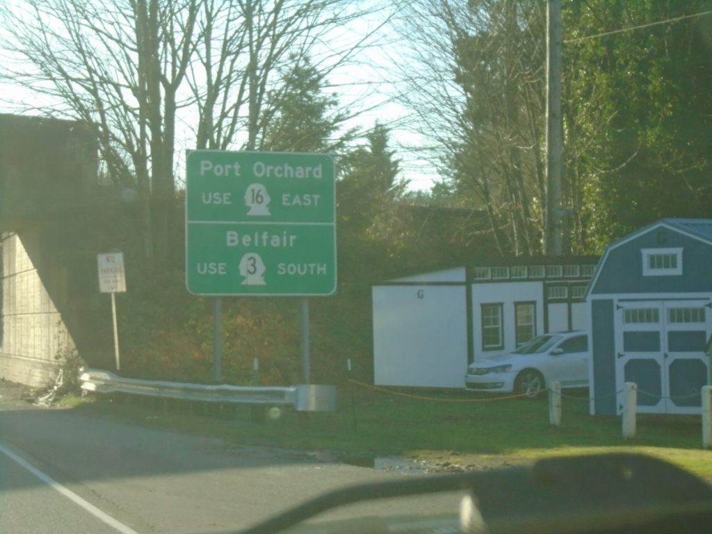 WA-3 South Approaching WA-16
