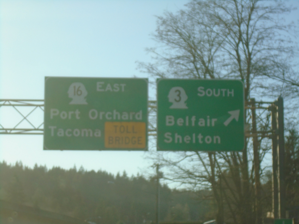 WA-3 South at WA-16 Junction