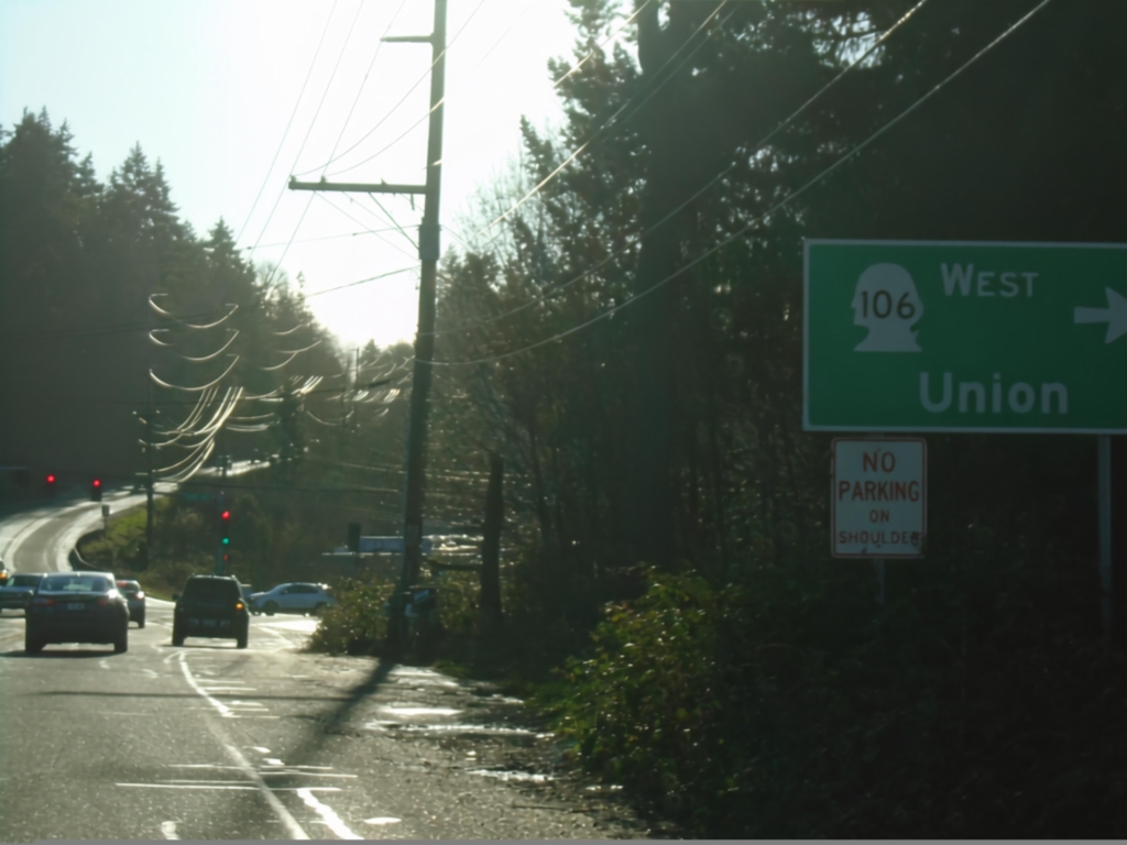 WA-3 South at WA-106 West