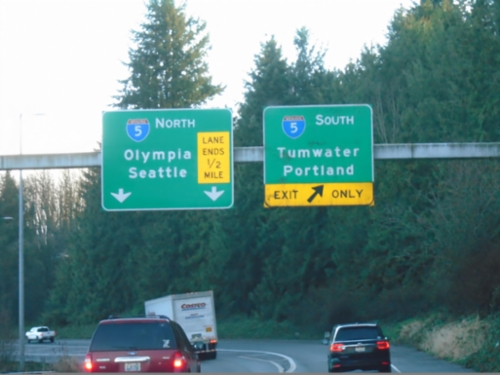 End US-101 South at I-5